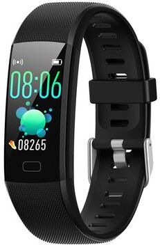 Inspired Deals Y10 Smart Fitness Tracker With Heart Rate Sleep Blood Oxygen Monitoring And Call Reminder black