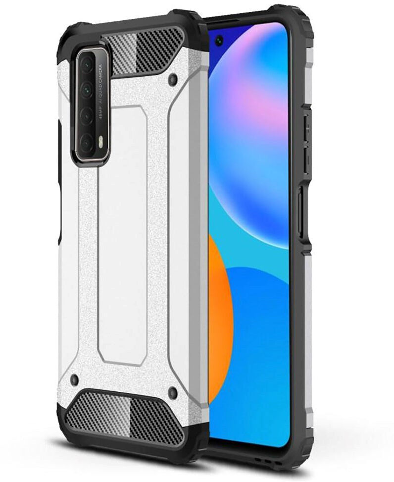 INCOVER Huawei P Smart (2021) Armor Guard Håndværker Cover - Sølv