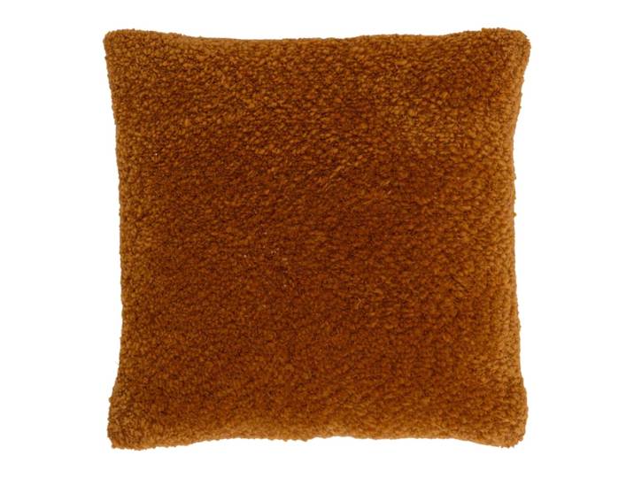 Housse de coussin en coton orange 50 * 50 cm