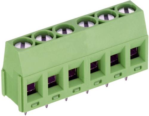 PTR Hartmann 50350040001F Schraubklemmblock 1.50mm² Polzahl 4 Grün