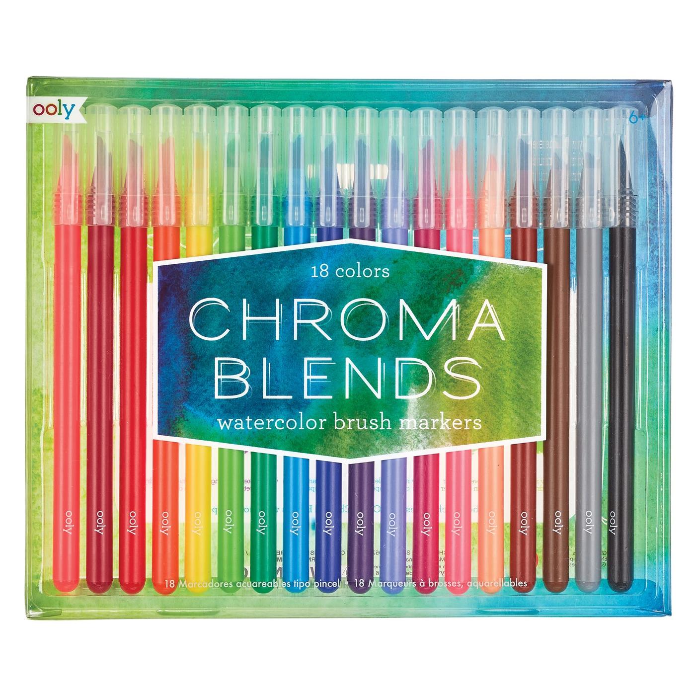 Kolorowe Baloniki Bunte Luftballons, Aquarellpinsel, Filzstifte, Chroma-Mischungen (18x) (323069)