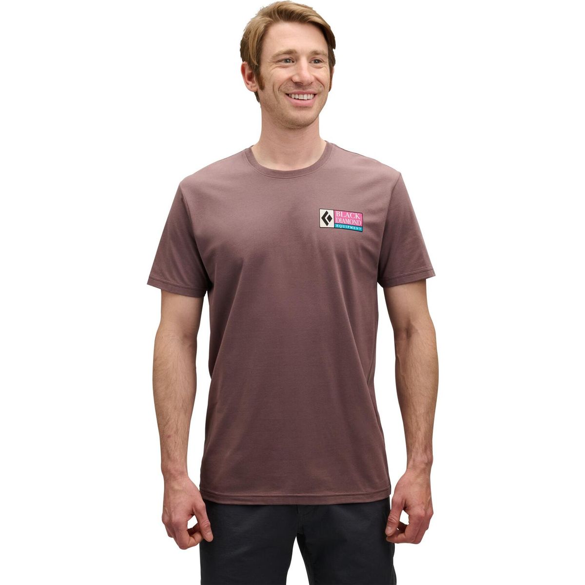Black Diamond M BD Winter Ridge SS Tee dark mauve (6048) MED AP7230686048MED1