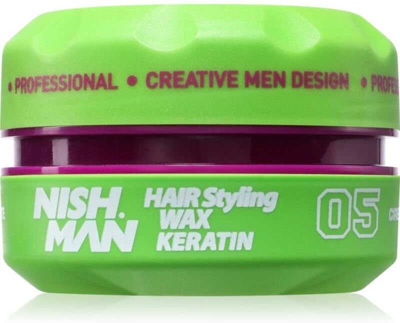 Nish Man 05 cire coiffante à la kératine 150 ml