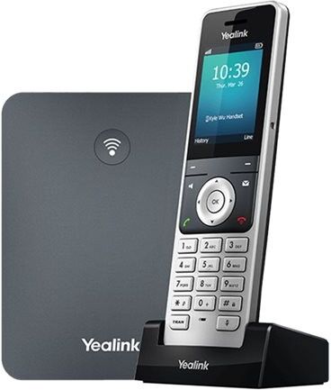 Yealink W76P - cordless phone / VoIP phone with caller ID - 3-way call capability