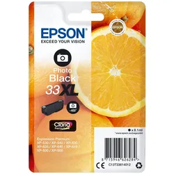 Epson, Druckerpatrone, 33XL Claria Premium (PBK)
