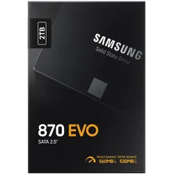 Samsung 870 EVO 2 TB SSD