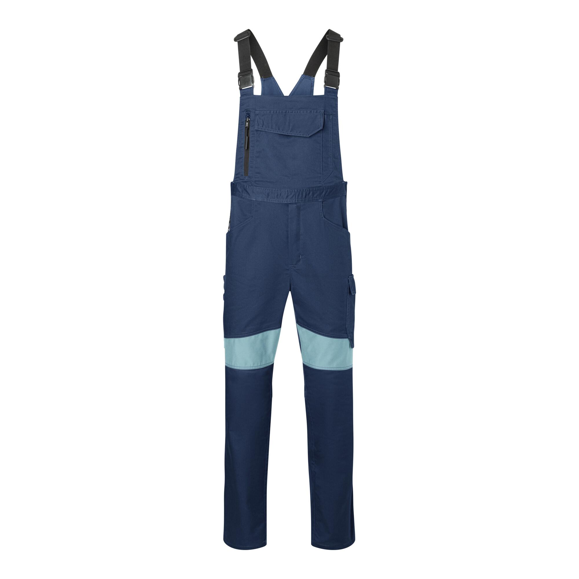 Kübler Latzhose REFORCE dunkelblau/eisblau 54L ; Kübler Workwear (3260 3342-4844-54L)