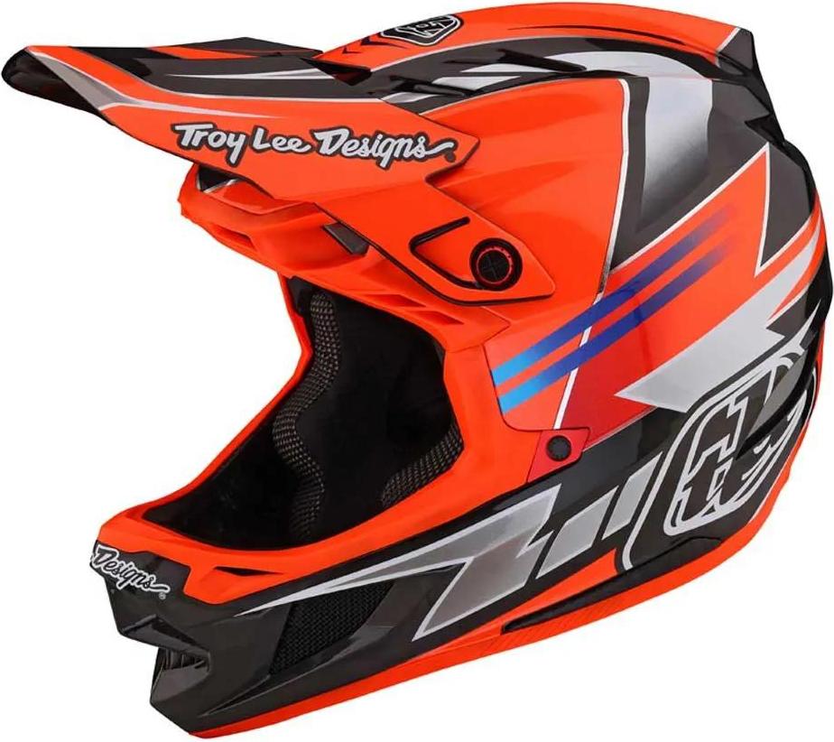 Troy Lee Designs D4 Carbon Mips Downhillhelm Rot L Rot L