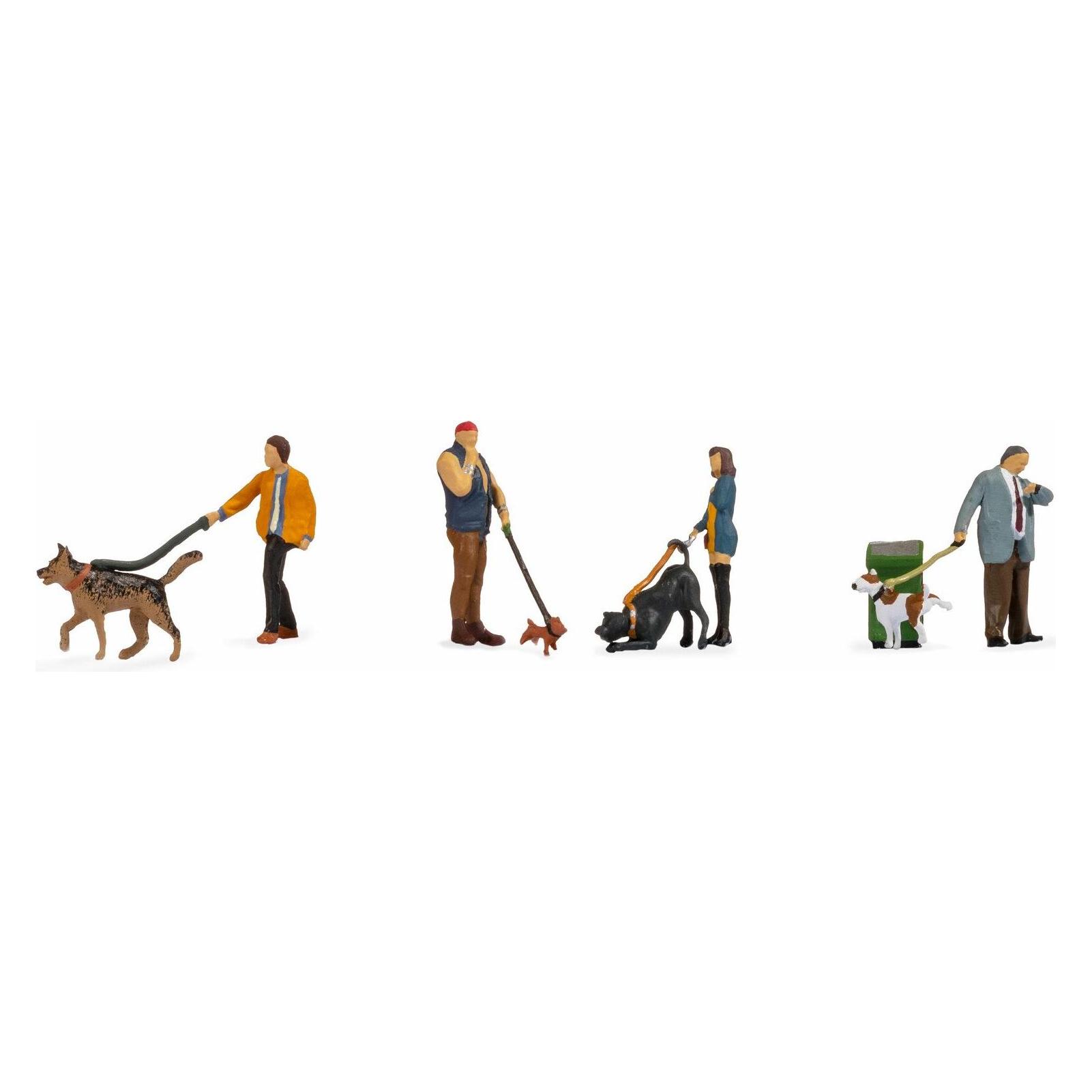 Noch Menschen mit Hunden Bemalt (36471)