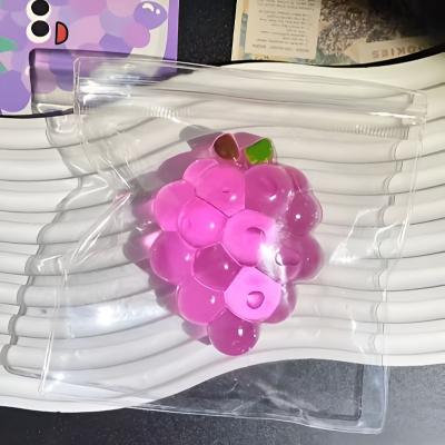 JoyToys Slow Rising Grape Fidget Toy Stress Relief Sensory Squeeze Toy For Kids & Adults purple Grapes