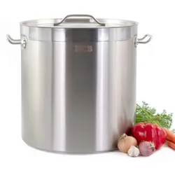 HCB Kochtopf - alle Wärmequellen - 33 Liter - Edelstahl