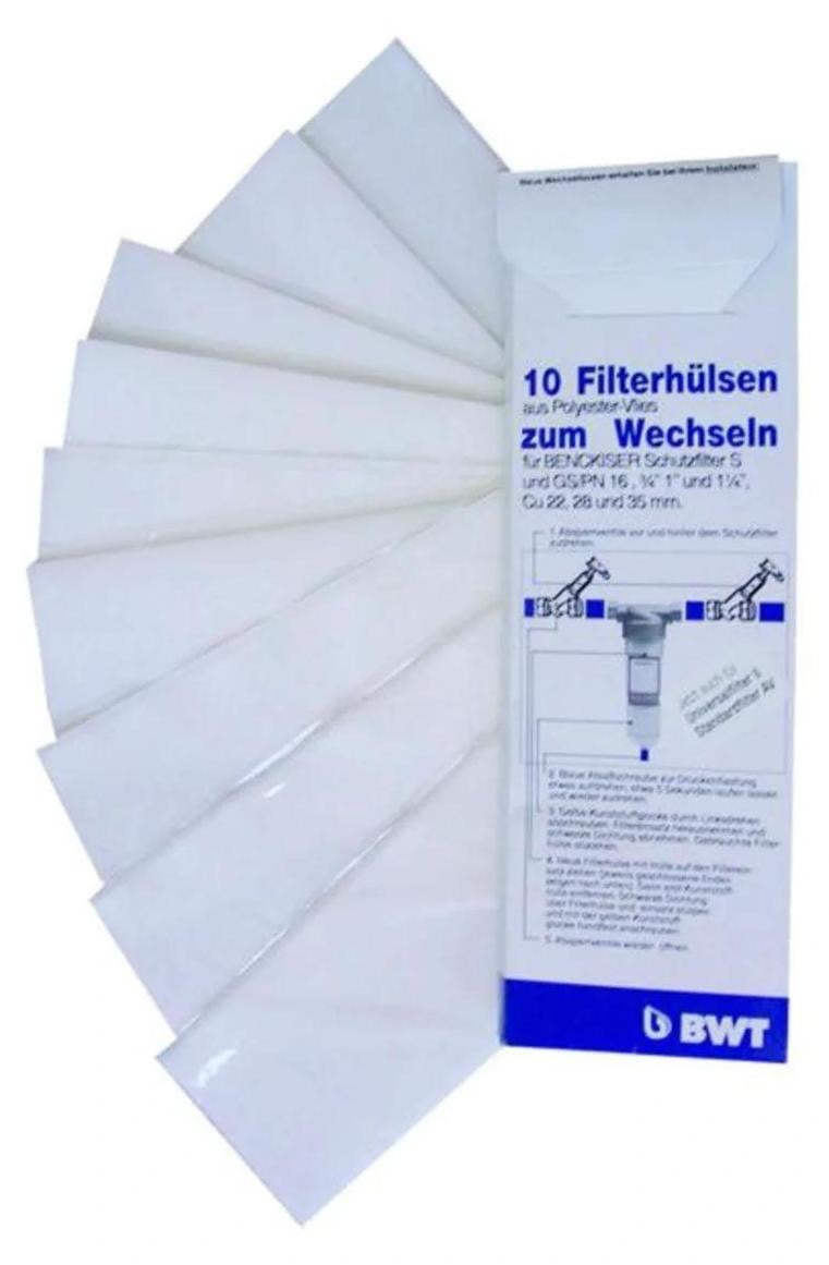 BWT filtervlies voor KSF, 10 stuks, 3/4'-5/4'