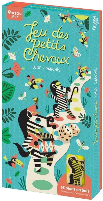 Jeu des Petits Chevaux - Auzou