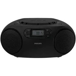 Philips TAZ2000B/10 (FM, Bluetooth), Radio, Schwarz, Silber