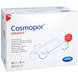 Cosmopor Advance Wundverband 8x10 cm 25 St