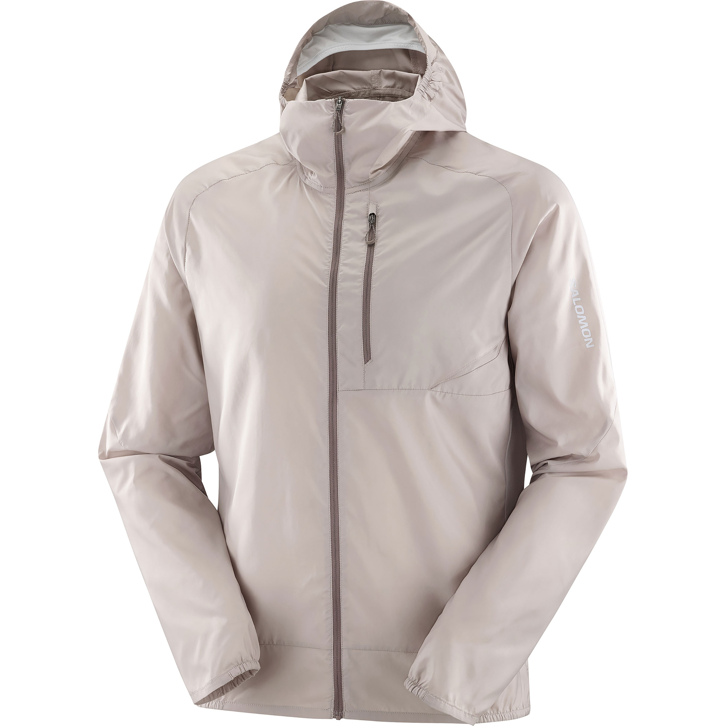 Salomon Bonatti Cross Wind Herren Laufjacke beige Größe XXL Trailrunning | Laufen Wasserabweisend