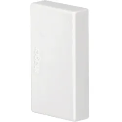 Hager Endstück LFE 20x35 Ausseneinsatz vweiß