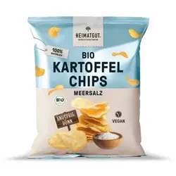 Heimatgut Kartoffel Chips - Meersalz to go bio
