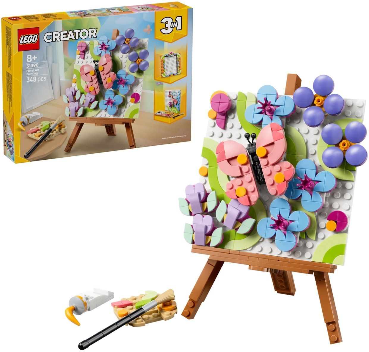 Lego Creator: Floral Art Decor Painting (31390)