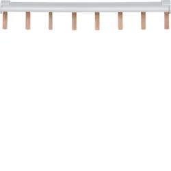 Hager Phasenschienen(2),6mm2,8 Pole,Endkappen
