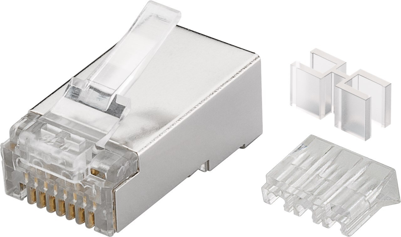 Goobay RJ45-connector CAT 6A afgeschermd