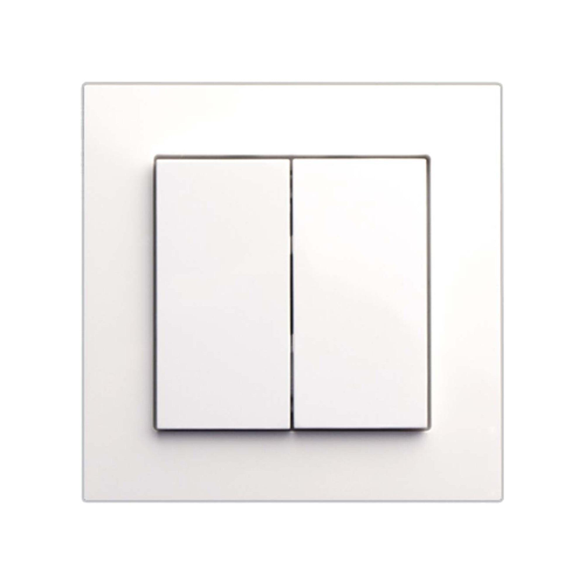 Lingg & Janke Tastsensor TA4F55-BCU-E 4fach 55 x 55mm inklusive KNX Busankoppler (87860 / 87860SEC)