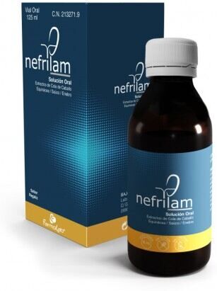Farmolab Nefrilam Licorice Flavor Oral Solution 125 ml