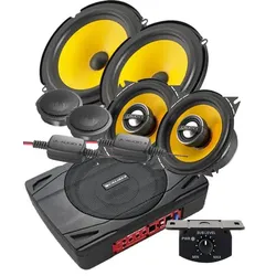 Opel Corsa D Bass + Lautsprecher vorne und hinten