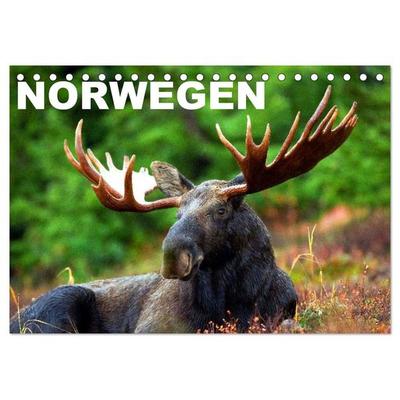 Norwegen (Tischkalender 2026 DIN A5 quer), CALVENDO Monatskalender