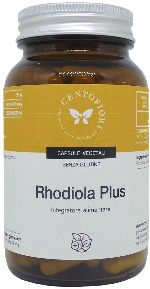 CENTO FIORI Srl RHODIOLA PLUS 100CPS VEGETALI