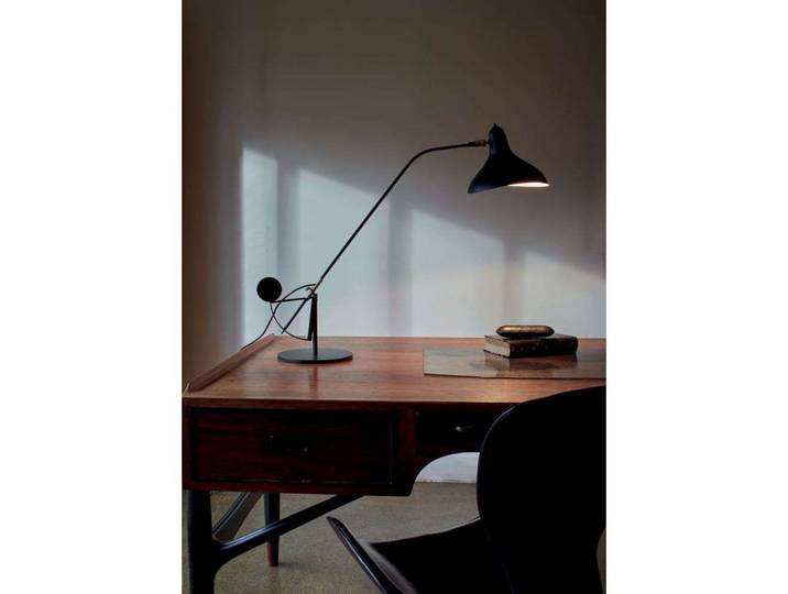 Mantis Bs3 Zwart Tafellamp - Schottlander DCW - Woonkamer - Metaal