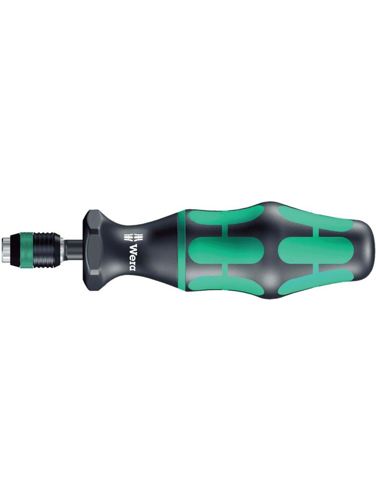 Wera 7460 Kraftform voreingestellte, einstellbare Drehmomentschraubendreher mit Rapidaptor Schnellwechselfutter, 1/4 Zoll, 0,3 Nm
