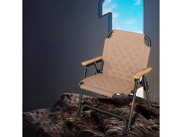 Chaise de camping relaxante d'extérieur, fauteuil inclinable, chaise de camping légère avec dossier, meubles de camping, mobilier d'extérieur