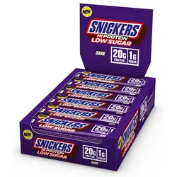 Snickers - Low Sugar DARK High Protein Bar Riegel - Karton 12 x 57g