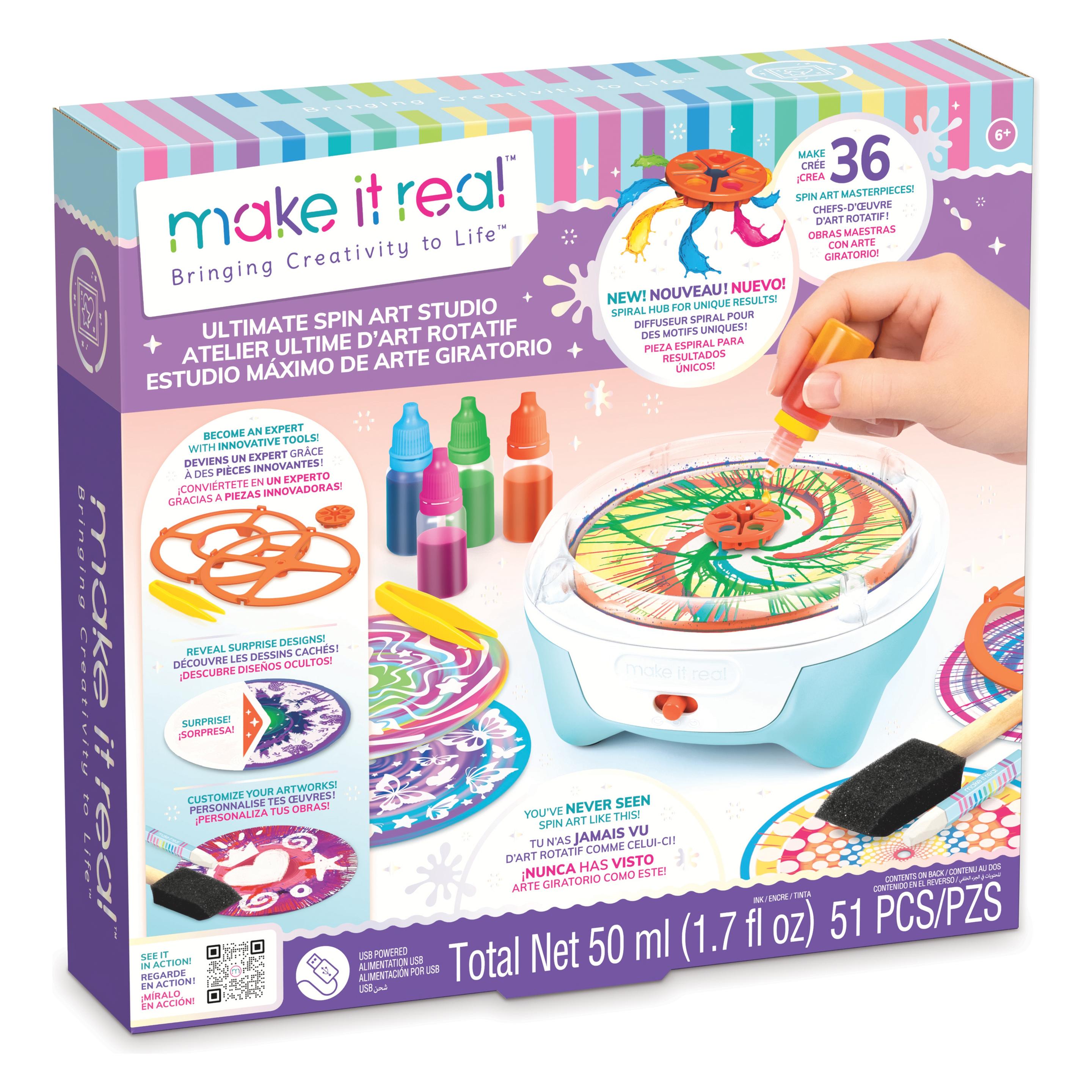 Make it Real Ultimatives Spin Art Studio (MR1477)
