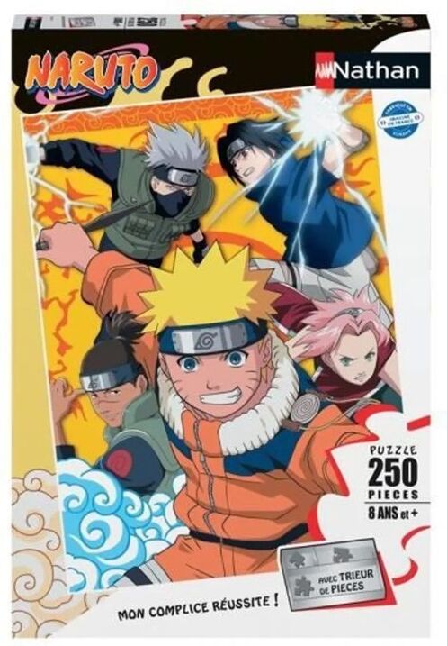 Ravensburger Nathan puzzle 250 p - Naruto à l'académie des ninjas