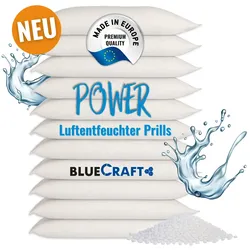 10x 1 kg Luftentfeuchter Prills Nachfüllpack  im Vliesbeutel für Granulat Raumen...