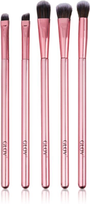 GLOV Accessories brush set for the eye area type Pink 5 pc