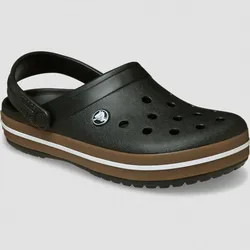 Crocs Unisex Crocband Gum Clog - 42-43 - black