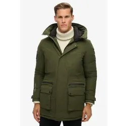 Superdry für Herren. M5011909A Gesteppter Parka City grün (M), Lässig, Recyceltes Polyester, Nachhaltig