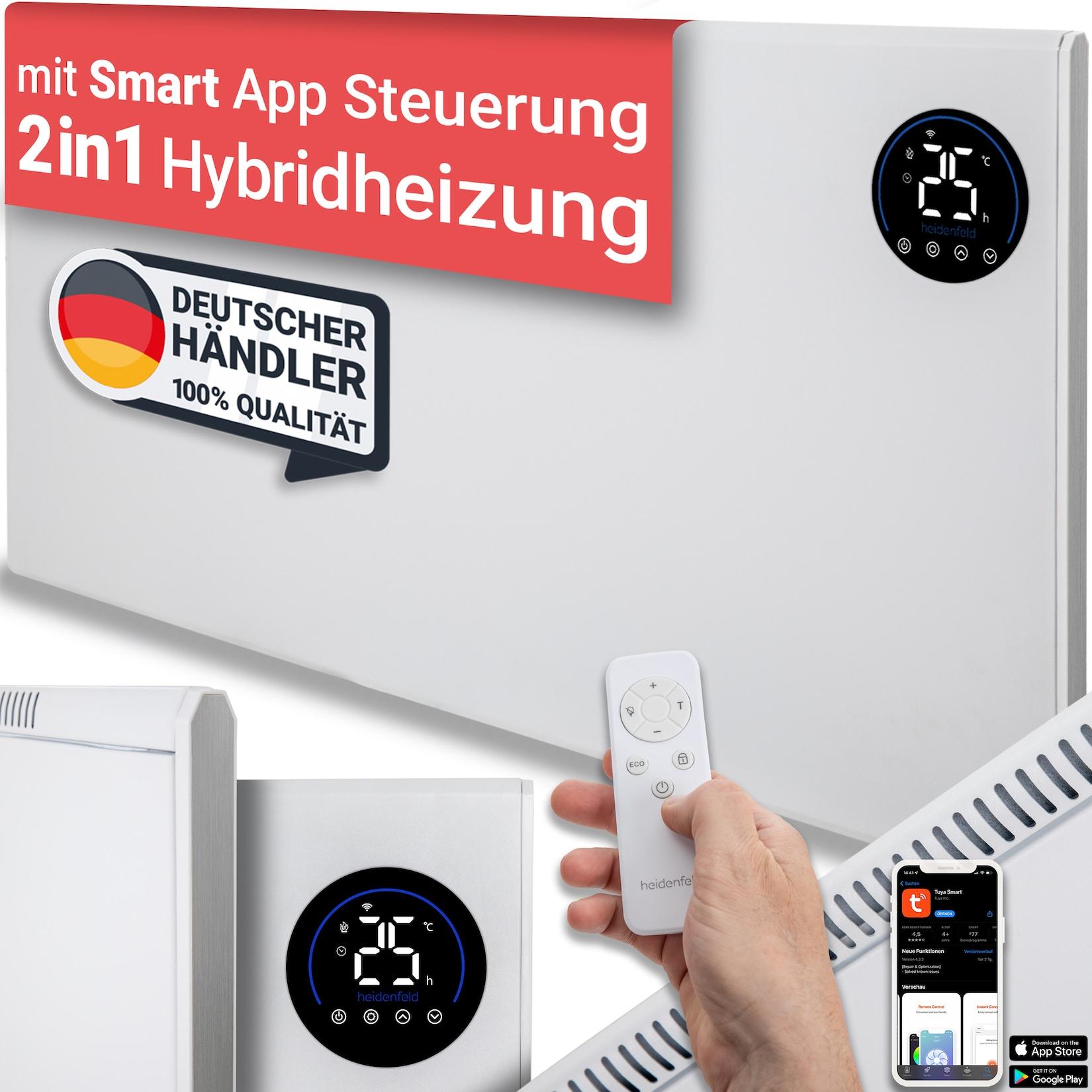 Heidenfeld Hybrid Infrarotheizung HF-HP150