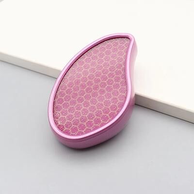 Inspired Finds Nano Glass Foot File Callus Remover Gentle Dead Skin Exfoliator For Smooth Heels pink