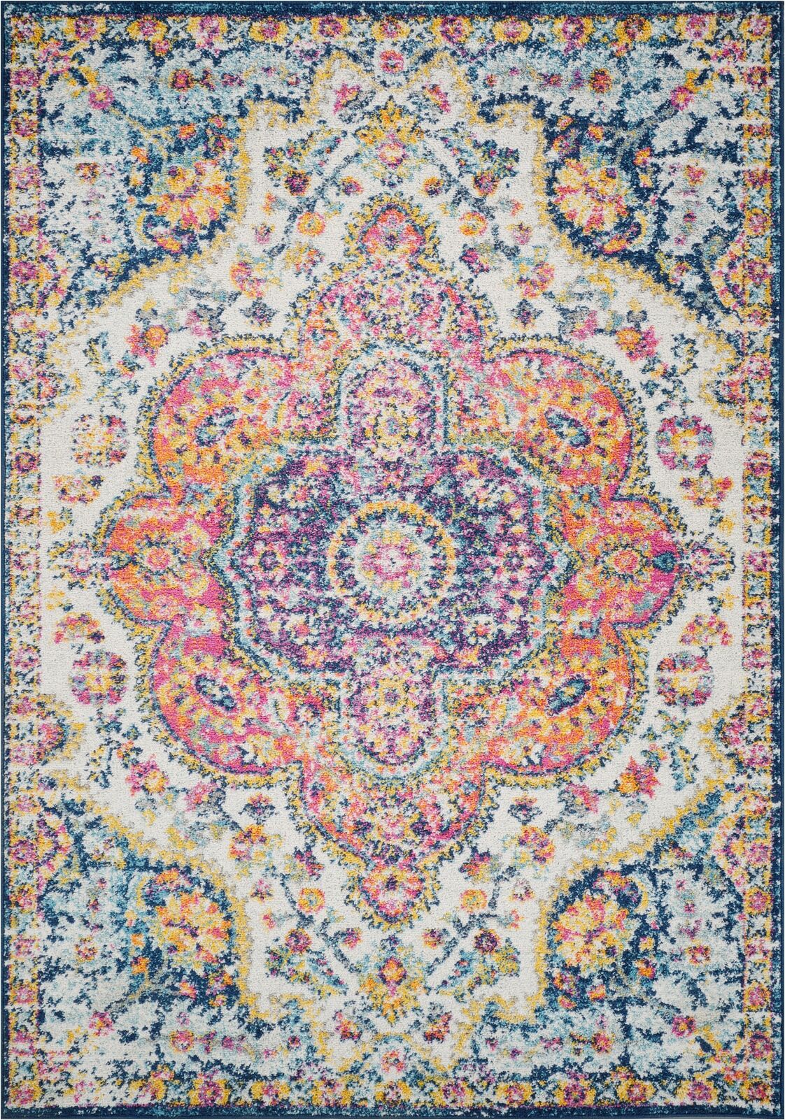Teppich LIVABLISS "RABAT", bunt (mehrfarbig), B:200cm H:10,7mm L:275cm, Polypropylen, Teppiche, Teppich mehrfarbig B : 200cm 1 Stk., 10,7mm, L: 275cm