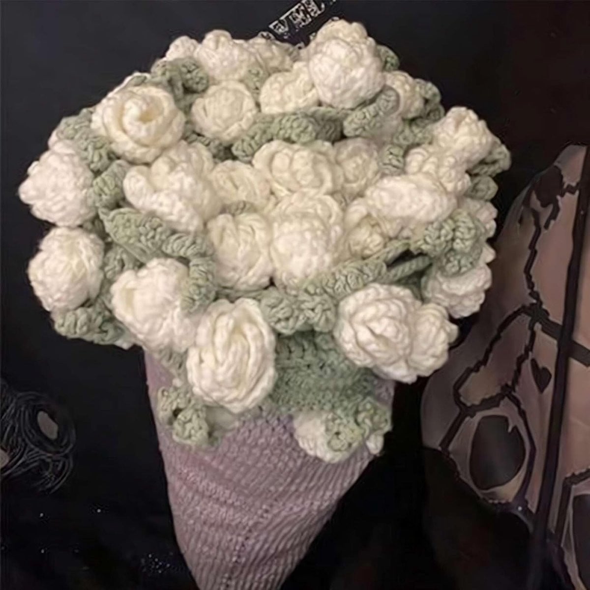 Gehaakt Boeket Bloemen Dekens Zelf Maak Pakket voor Woondecoratie Handwerk