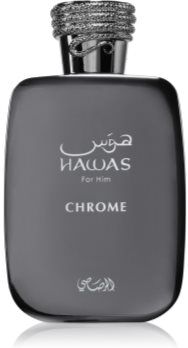 Rasasi Hawas Chrome Eau de Parfum para homens 100 ml. Hawas Chrome