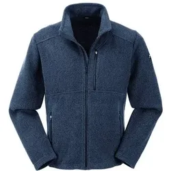 MAUL Herren Unterjacke Oberstdorf II Strickfleece Jac, Größe 50 in Blau 78