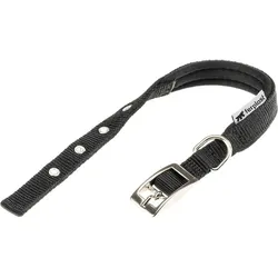 Ferplast Daytona C20/43 - Hundehalsband schwarz (Hund, Allgemein), Halsband + Leine