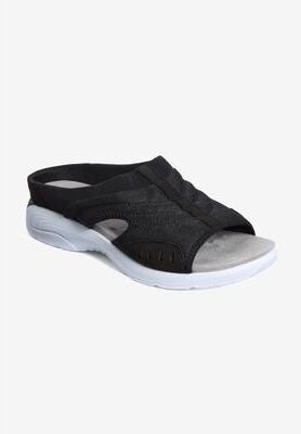 Women's The Tracie Slip On Mule by Easy Spirit in Jet Black (Size 7 M)