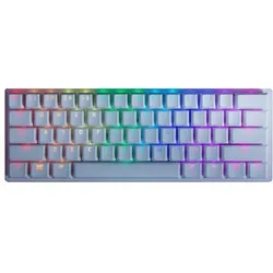 Razer Huntsman Mini kabelgebundene Gaming Tastatur - QWERTY US - weiß