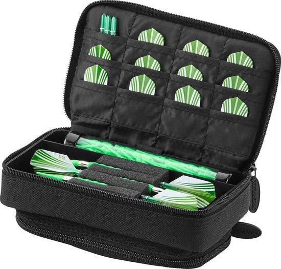 Famanu Dart Case voor zachte en harde darts met compartimenten voor flights, darts en schachten
